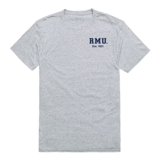 RMU Robert Morris University Colonials Practice Tee T-Shirt Heather Grey-Campus-Wardrobe
