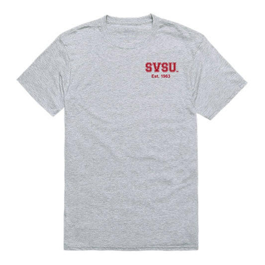 SVSU Saginaw Valley State University Cardinals Practice Tee T-Shirt Heather Grey-Campus-Wardrobe