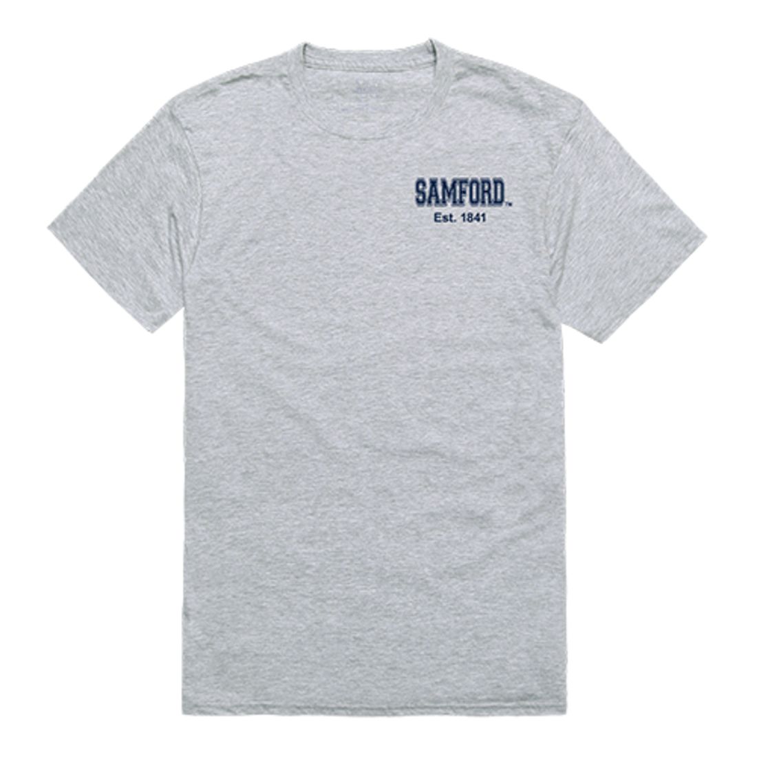 Samford University Bulldogs Practice Tee T-Shirt Heather Grey-Campus-Wardrobe