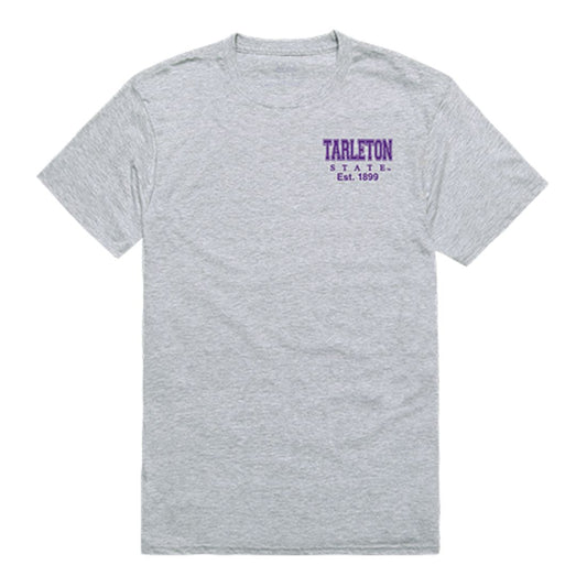 Tarleton State University Texans Practice Tee T-Shirt Heather Grey-Campus-Wardrobe