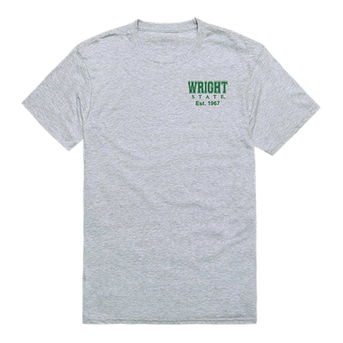 Wright State University Raiders Practice Tee T-Shirt Heather Grey-Campus-Wardrobe