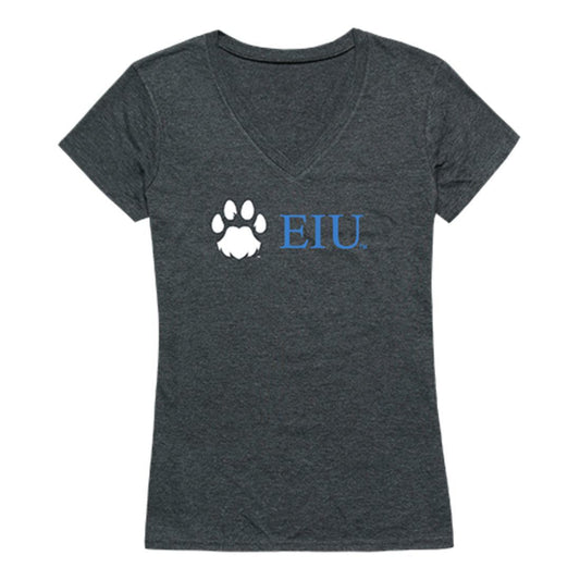 EIU Eastern Illinois University Panthers Womens Institutional Tee T-Shirt Heather Charcoal-Campus-Wardrobe