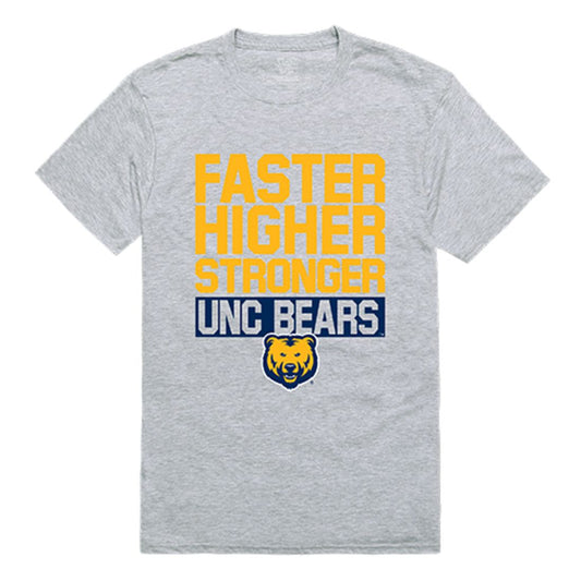 UNC University of Northern Colorado Bears Workout T-Shirt Heather Grey-Campus-Wardrobe