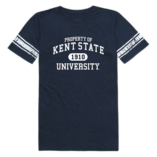 Kent State University The Golden Eagles Womens Property Tee T-Shirt Navy-Campus-Wardrobe