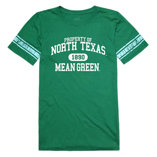 UNT University of North Texas Mean Green Womens Property Tee T-Shirt Kelly-Campus-Wardrobe