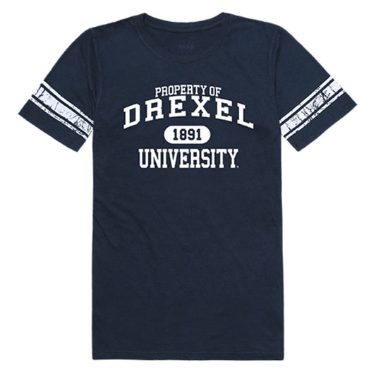Drexel University Dragons Womens Property Tee T-Shirt Navy-Campus-Wardrobe