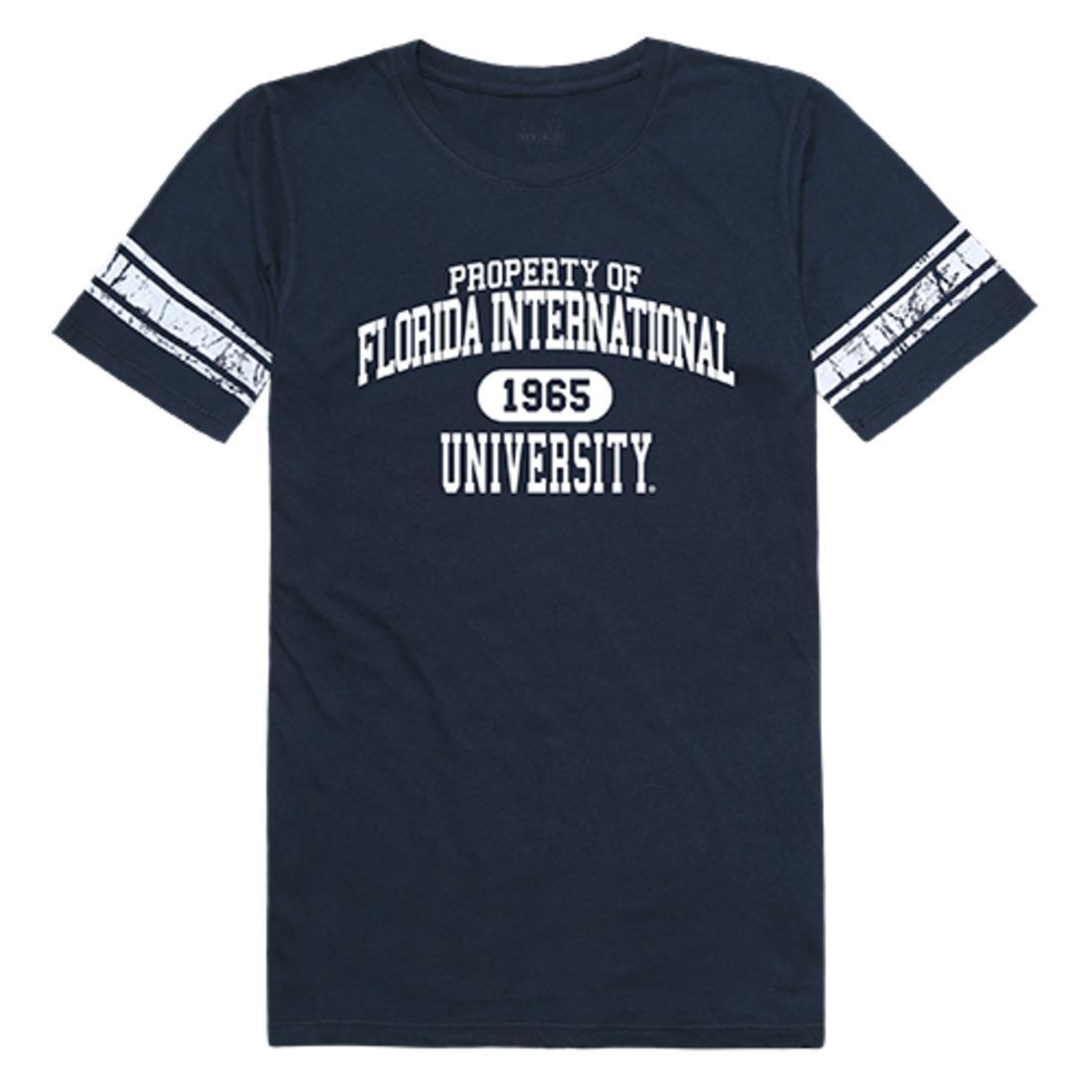 FIU Florida International University Panthers Womens Property Tee T-Shirt Navy-Campus-Wardrobe