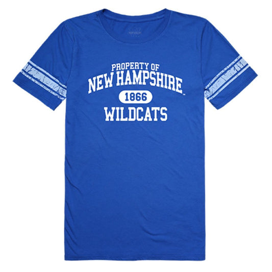 UNH University of New Hampshire Wildcats Womens Property Tee T-Shirt Royal-Campus-Wardrobe