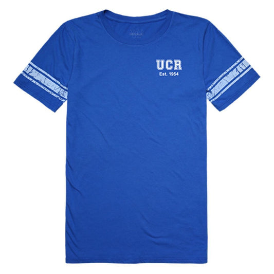 University of California UC Riverside The Highlanders Womens Practice Tee T-Shirt Royal-Campus-Wardrobe
