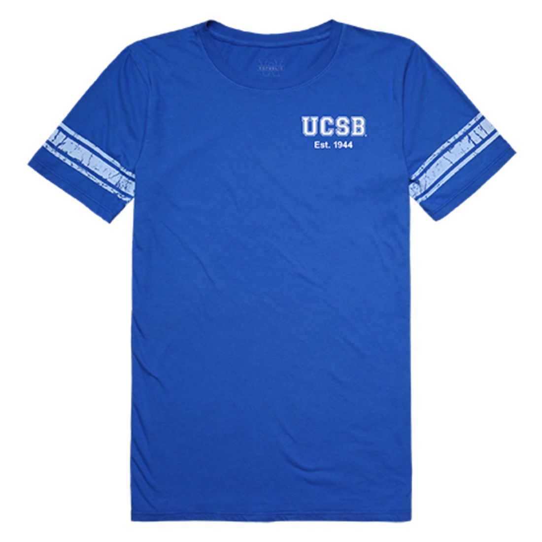UCSB University of California Santa Barbara Gauchos Womens Practice Tee T-Shirt Royal-Campus-Wardrobe