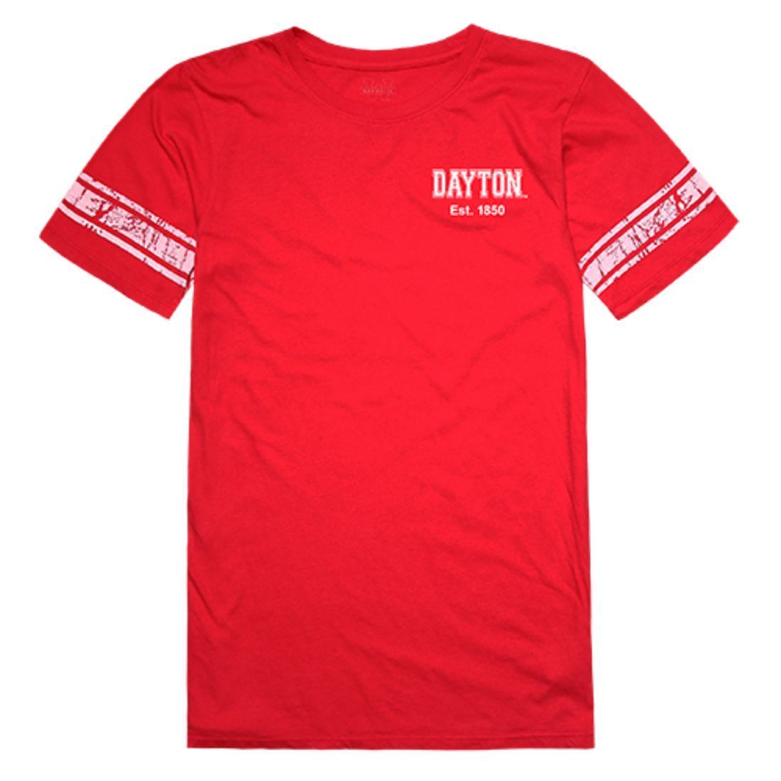 University of Dayton Flyers Womens Practice Tee T-Shirt Red-Campus-Wardrobe