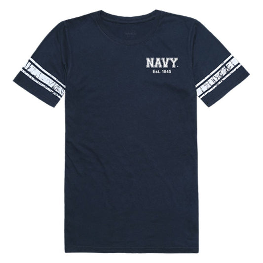 USNA United States Naval Academy Midshipmen Womens Practice Tee T-Shirt Navy-Campus-Wardrobe