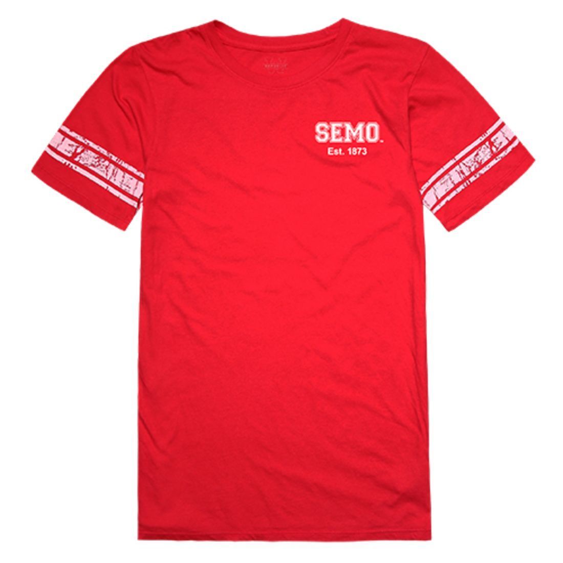SEMO Southeast Missouri State University Redhawks Womens Practice Tee T-Shirt Red-Campus-Wardrobe