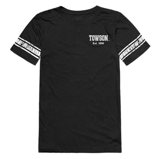 Towson University TU Tigers Womens Practice Tee T-Shirt Black-Campus-Wardrobe