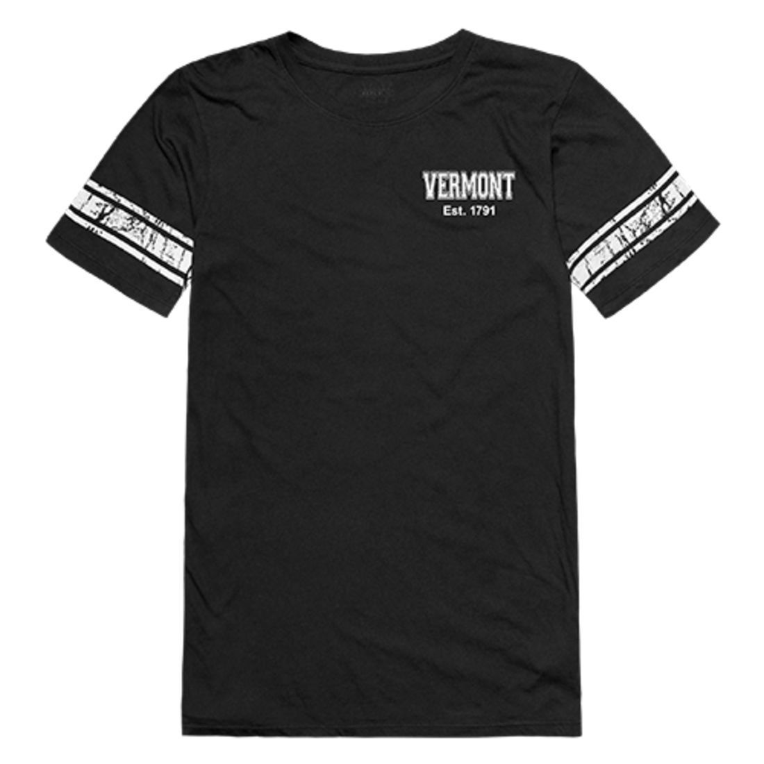 University of Vermont UVM Catamounts Womens Practice Tee T-Shirt Black-Campus-Wardrobe