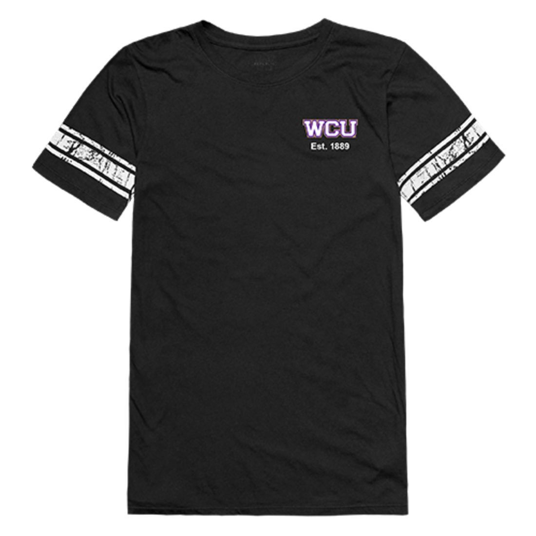 WCU Western Carolina University Catamounts Womens Practice Tee T-Shirt Black-Campus-Wardrobe
