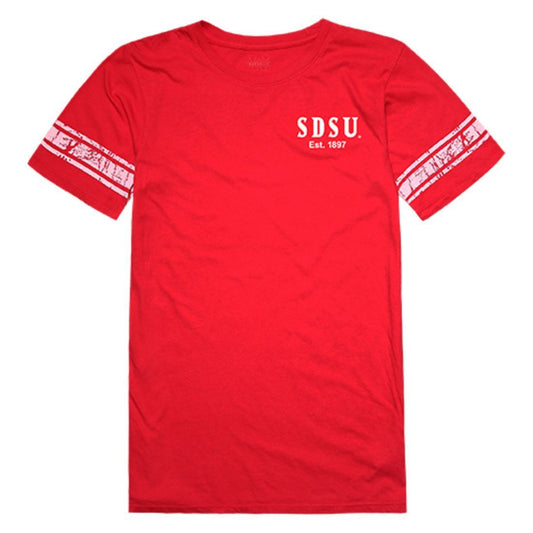 SDSU San Diego State University Aztecs Womens Practice Tee T-Shirt Red-Campus-Wardrobe