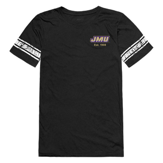 JMU James Madison University Foundation Dukes Womens Practice Tee T-Shirt Black-Campus-Wardrobe