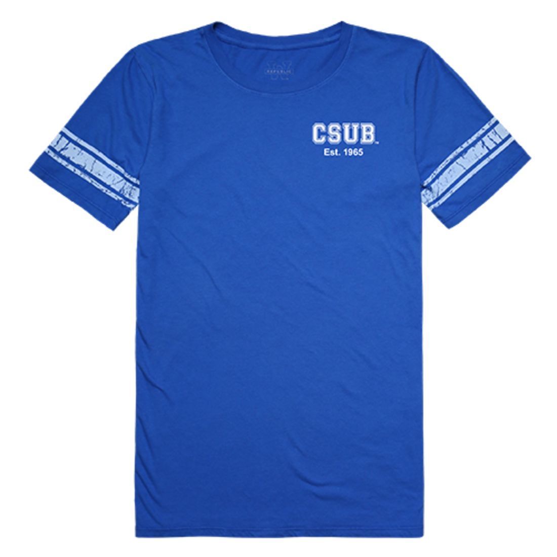 CSUB Cal State University Bakersfield Roadrunners Womens Practice Tee T-Shirt Royal-Campus-Wardrobe