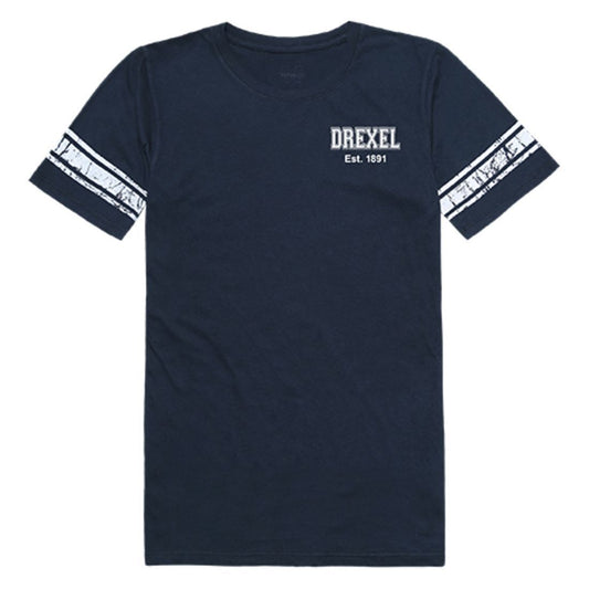 Drexel University Dragons Womens Practice Tee T-Shirt Navy-Campus-Wardrobe