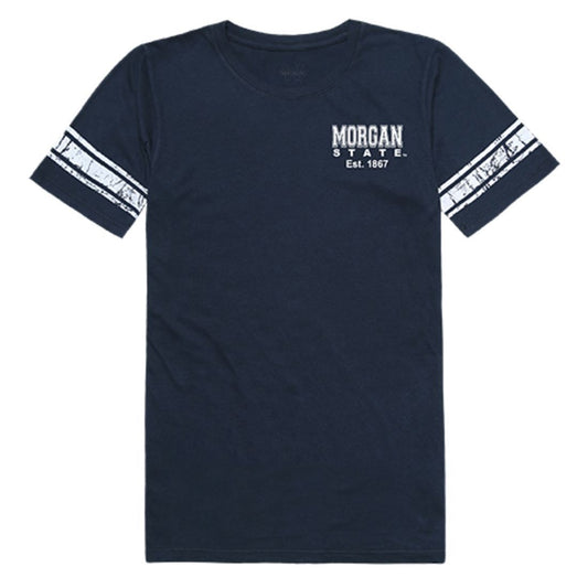 MSU Morgan State University Bears Womens Practice Tee T-Shirt Navy-Campus-Wardrobe