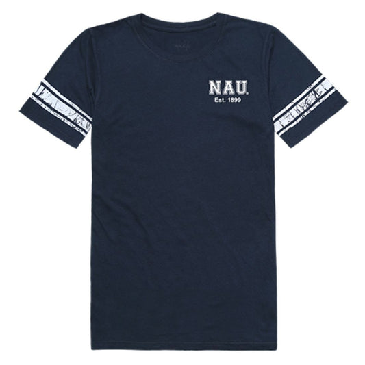 NAU Northern Arizona University Lumberjacks Womens Practice Tee T-Shirt Navy-Campus-Wardrobe