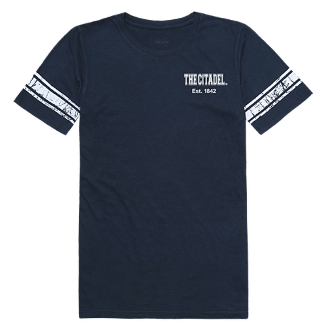 The Citadel Bulldogs Womens Practice Tee T-Shirt Navy-Campus-Wardrobe