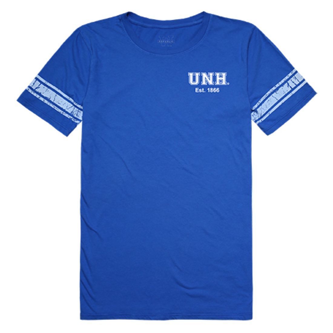 UNH University of New Hampshire Wildcats Womens Practice Tee T-Shirt Royal-Campus-Wardrobe