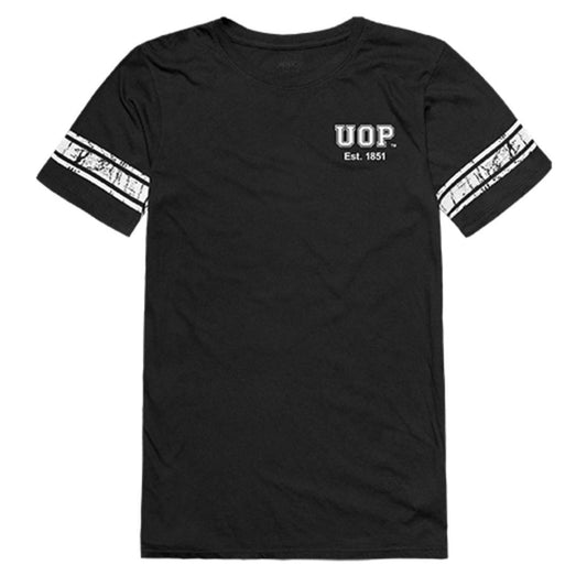 University of the Pacific Tigers Womens Practice Tee T-Shirt Black-Campus-Wardrobe