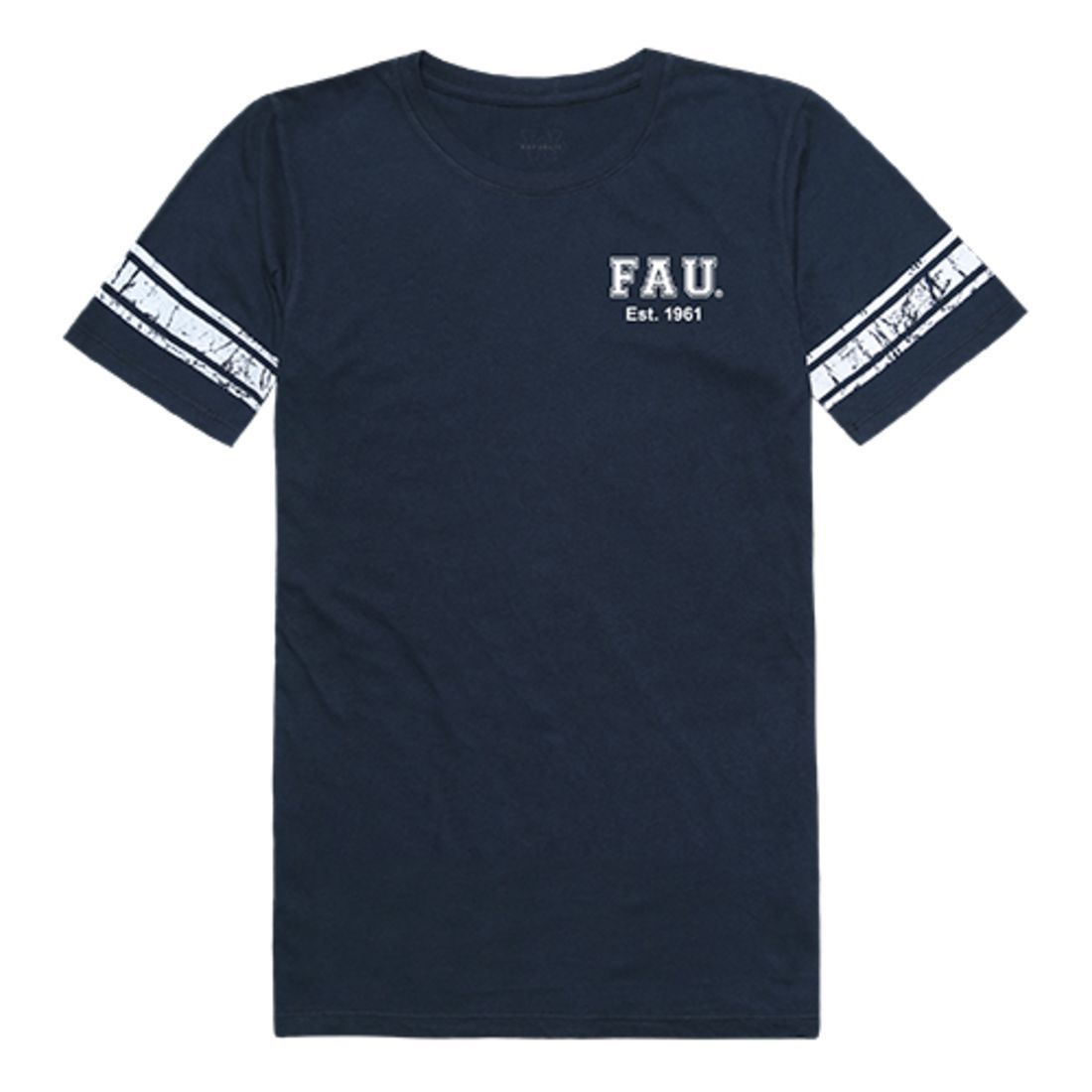 FAU Florida Atlantic University Owls Womens Practice T-Shirt Navy-Campus-Wardrobe