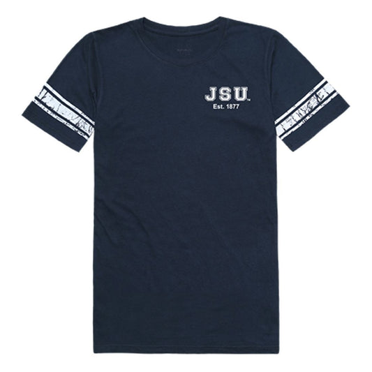 JSU Jackson State University Tigers Womens Practice T-Shirt Navy-Campus-Wardrobe