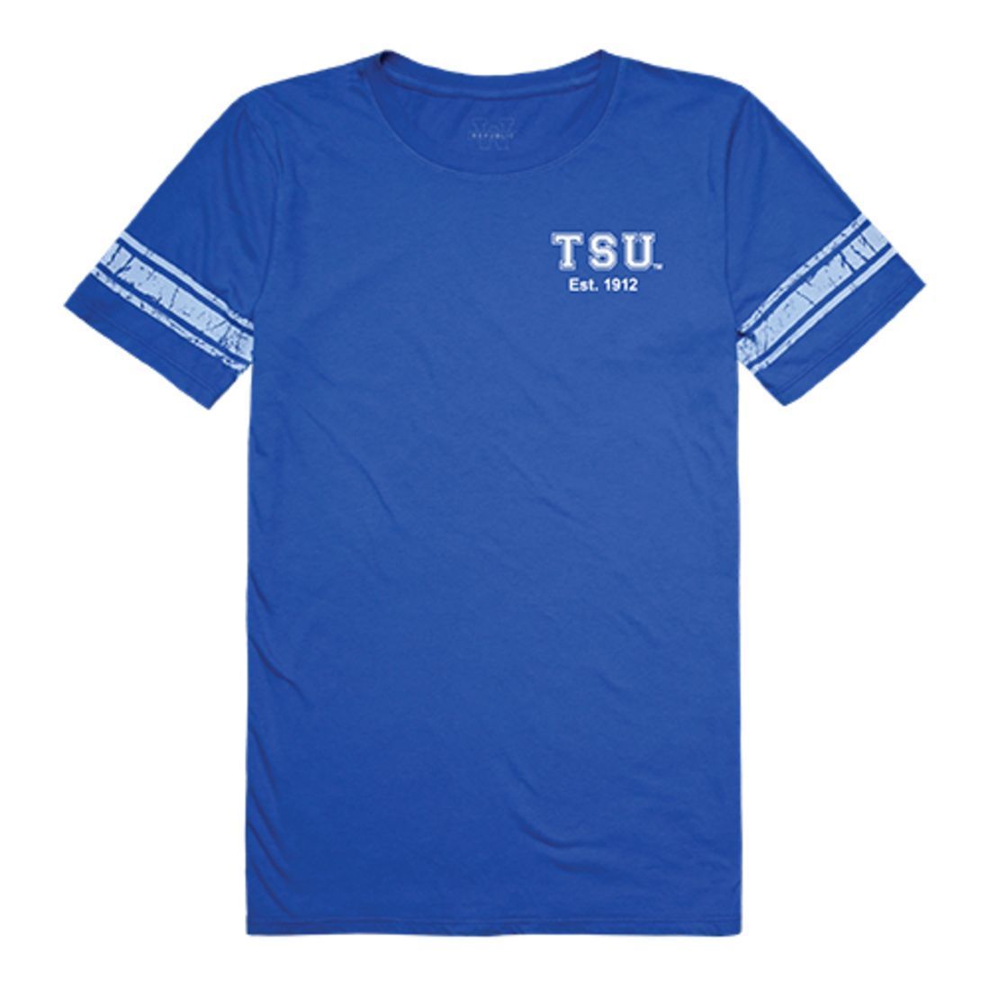TSU Tennessee State University Tigers Womens Practice T-Shirt Royal-Campus-Wardrobe