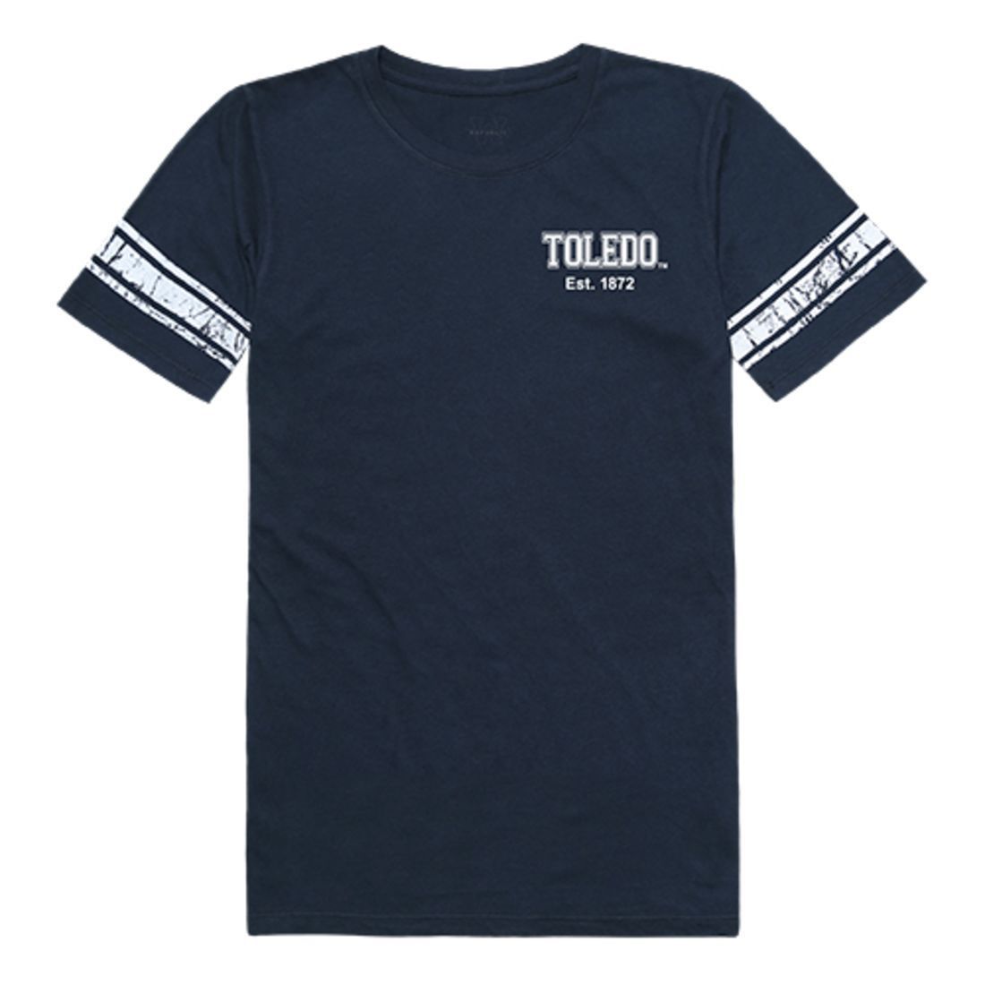 University of Toledo Rockets Womens Practice T-Shirt Navy-Campus-Wardrobe