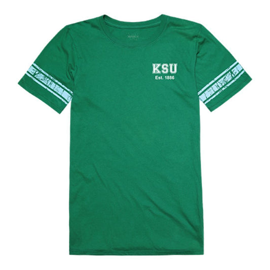 KYSU Kentucky State University Thorobreds Womens Practice T-Shirt Kelly Green-Campus-Wardrobe