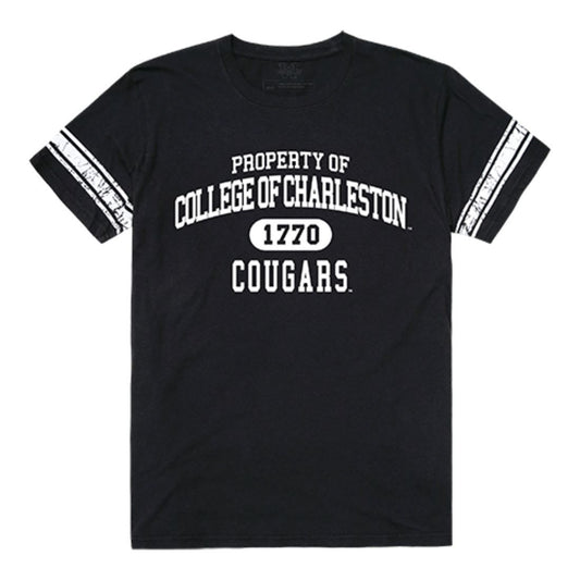 College of Charleston Cougars Property T-Shirt Black-Campus-Wardrobe
