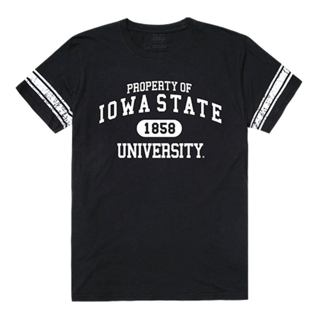 Iowa State University Cyclones Property T-Shirt Black-Campus-Wardrobe