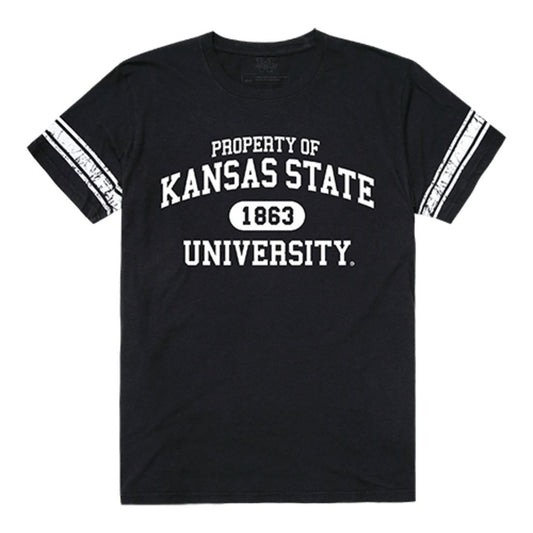 Kansas State University K-State Wildcats Property T-Shirt Black-Campus-Wardrobe