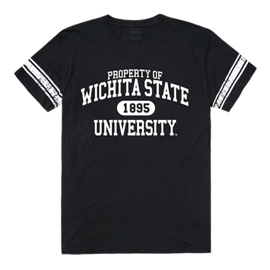 WSU Wichita State University Shockers Property T-Shirt Black-Campus-Wardrobe