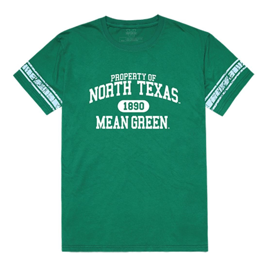 UNT University of North Texas Mean Green Property T-Shirt Kelly-Campus-Wardrobe