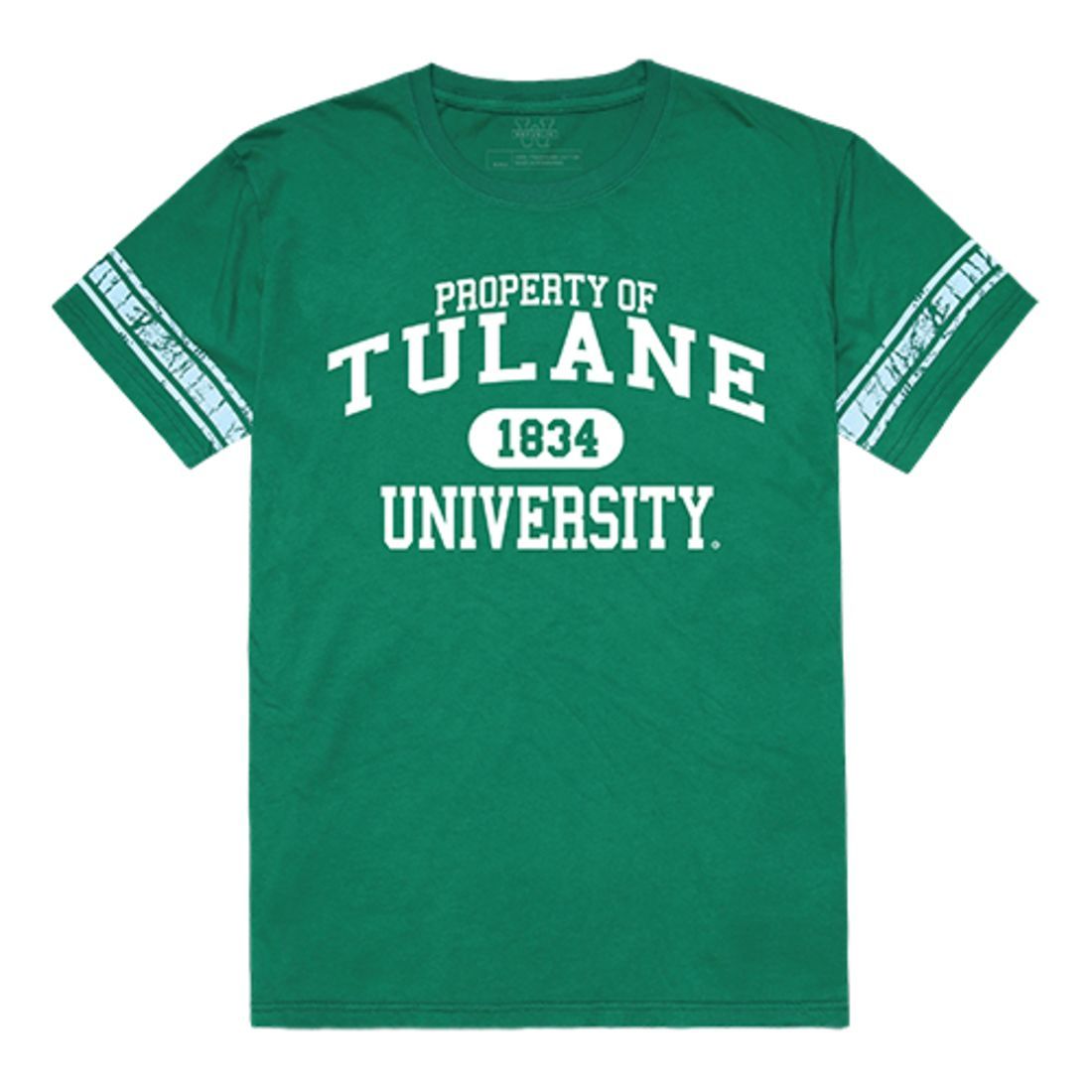 Tulane University Green Wave Property T-Shirt Kelly-Campus-Wardrobe