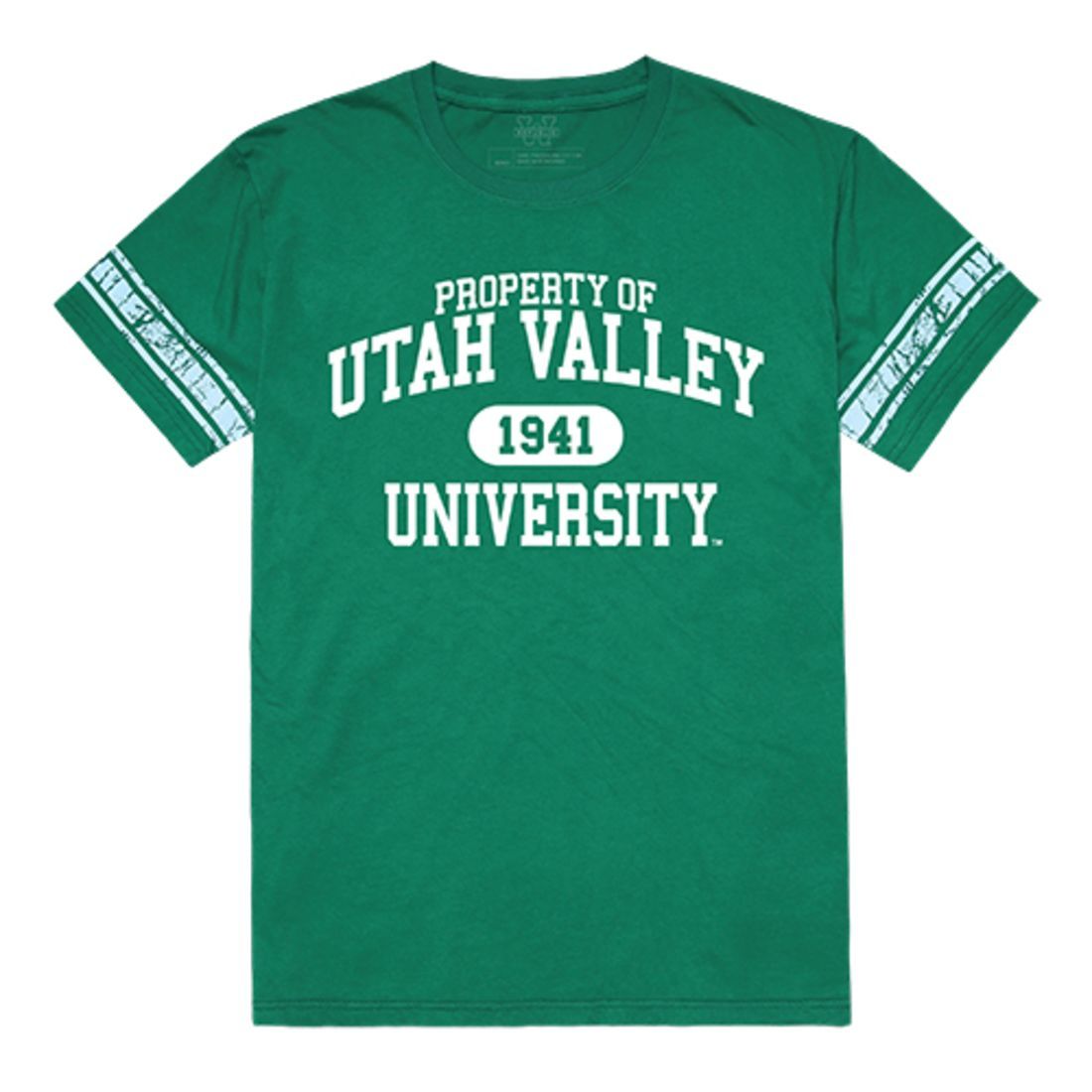 UVU Utah Valley University Wolverines Property T-Shirt Kelly-Campus-Wardrobe