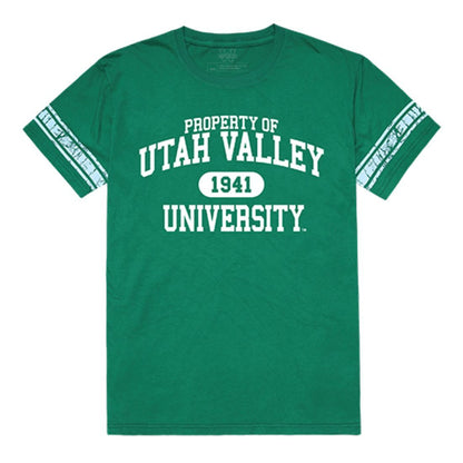 UVU Utah Valley University Wolverines Property T-Shirt Kelly-Campus-Wardrobe