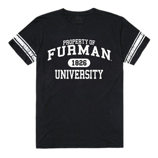 Furman University Paladins Property T-Shirt Black-Campus-Wardrobe