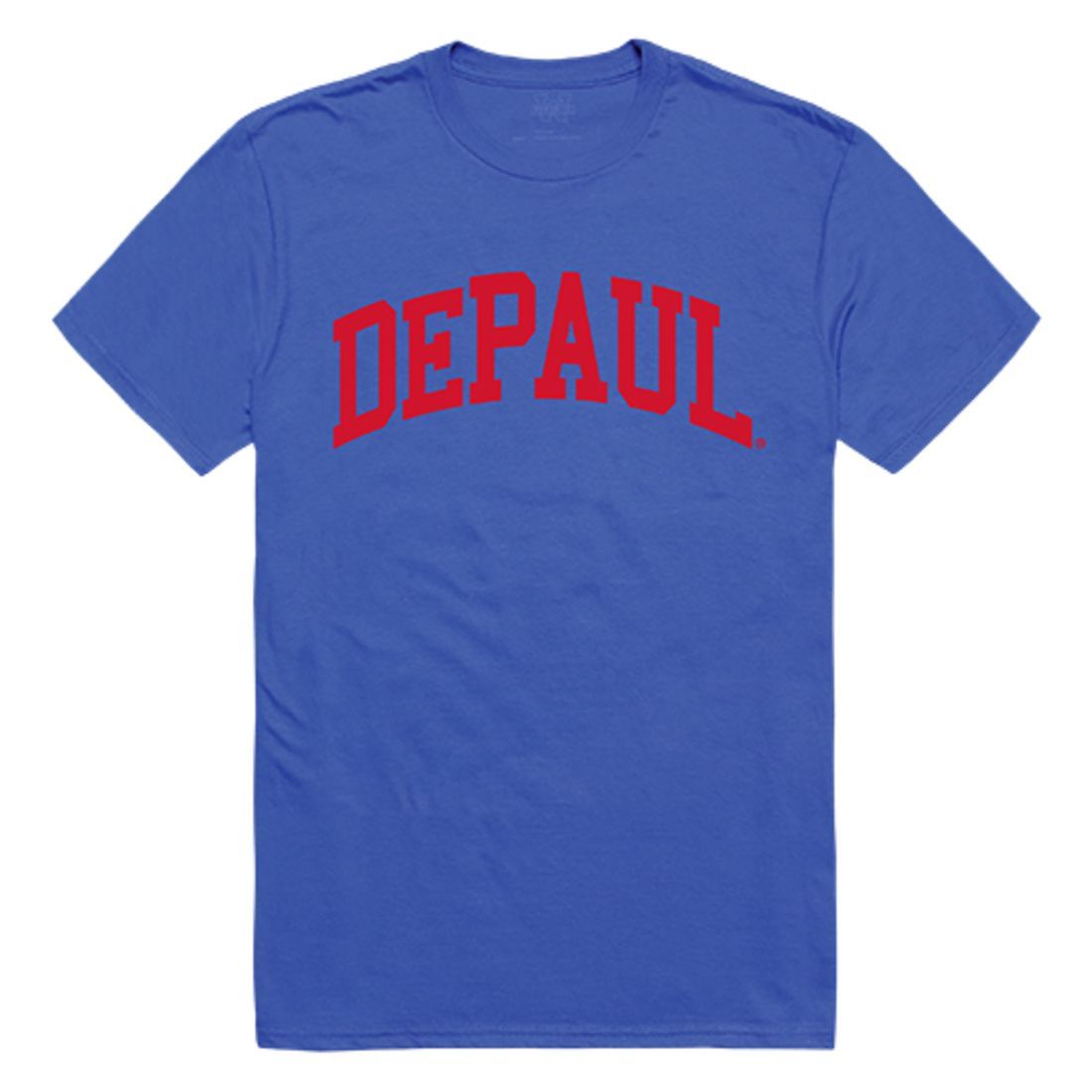 DePaul University Blue Demons College T-Shirt Royal-Campus-Wardrobe