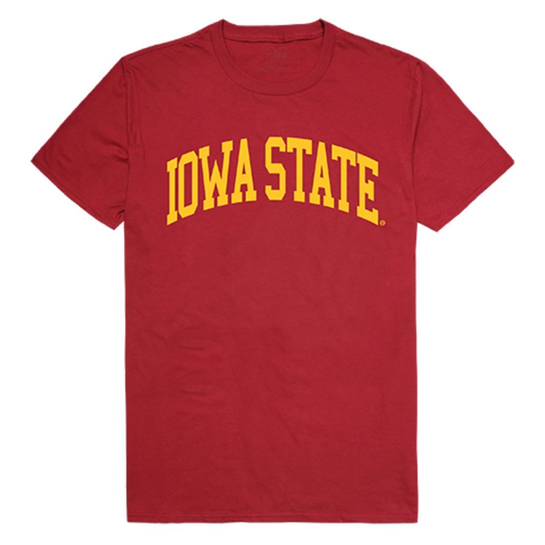 Iowa State University Cyclones College T-Shirt Cardinal-Campus-Wardrobe