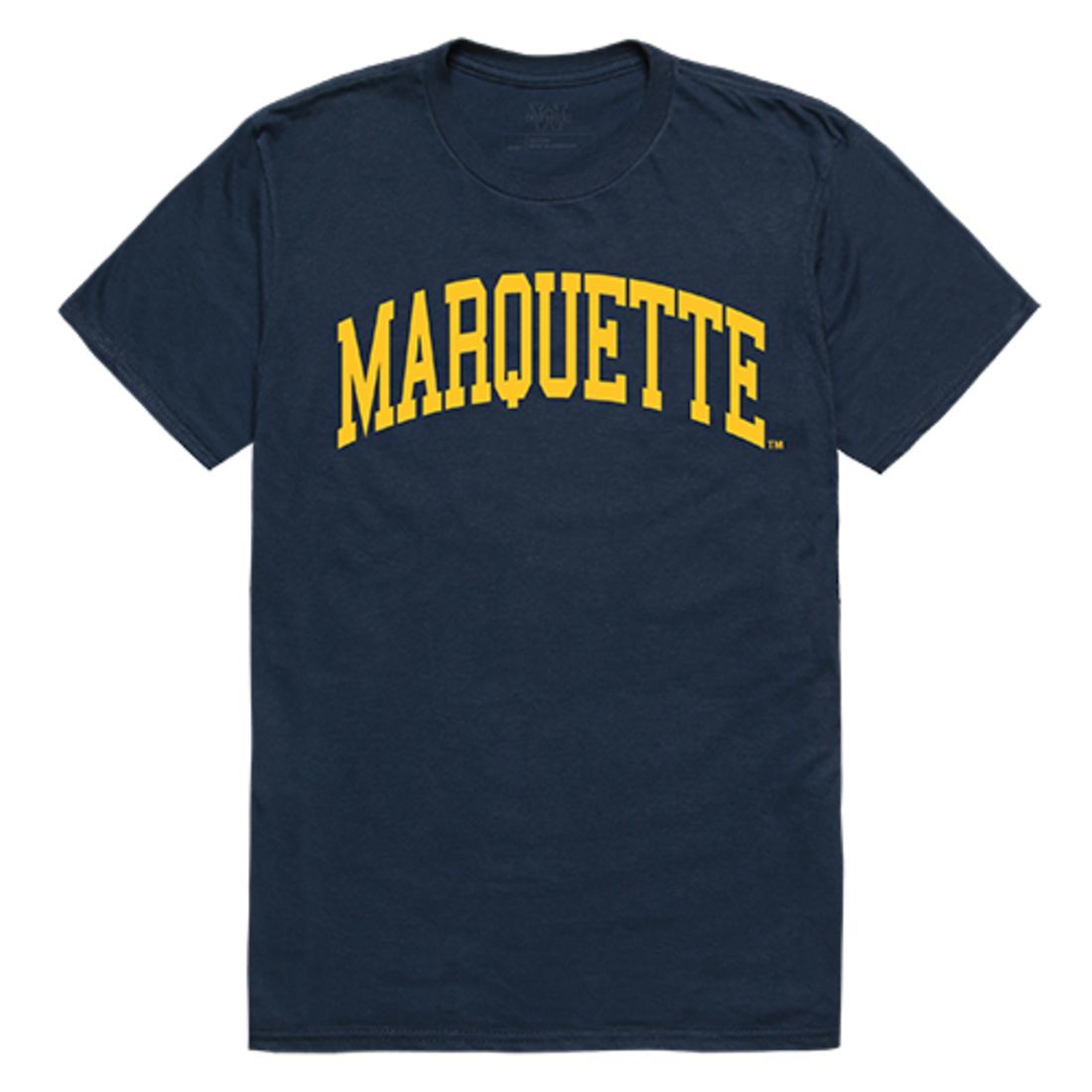 Marquette University Golden Eagles College T-Shirt Navy-Campus-Wardrobe