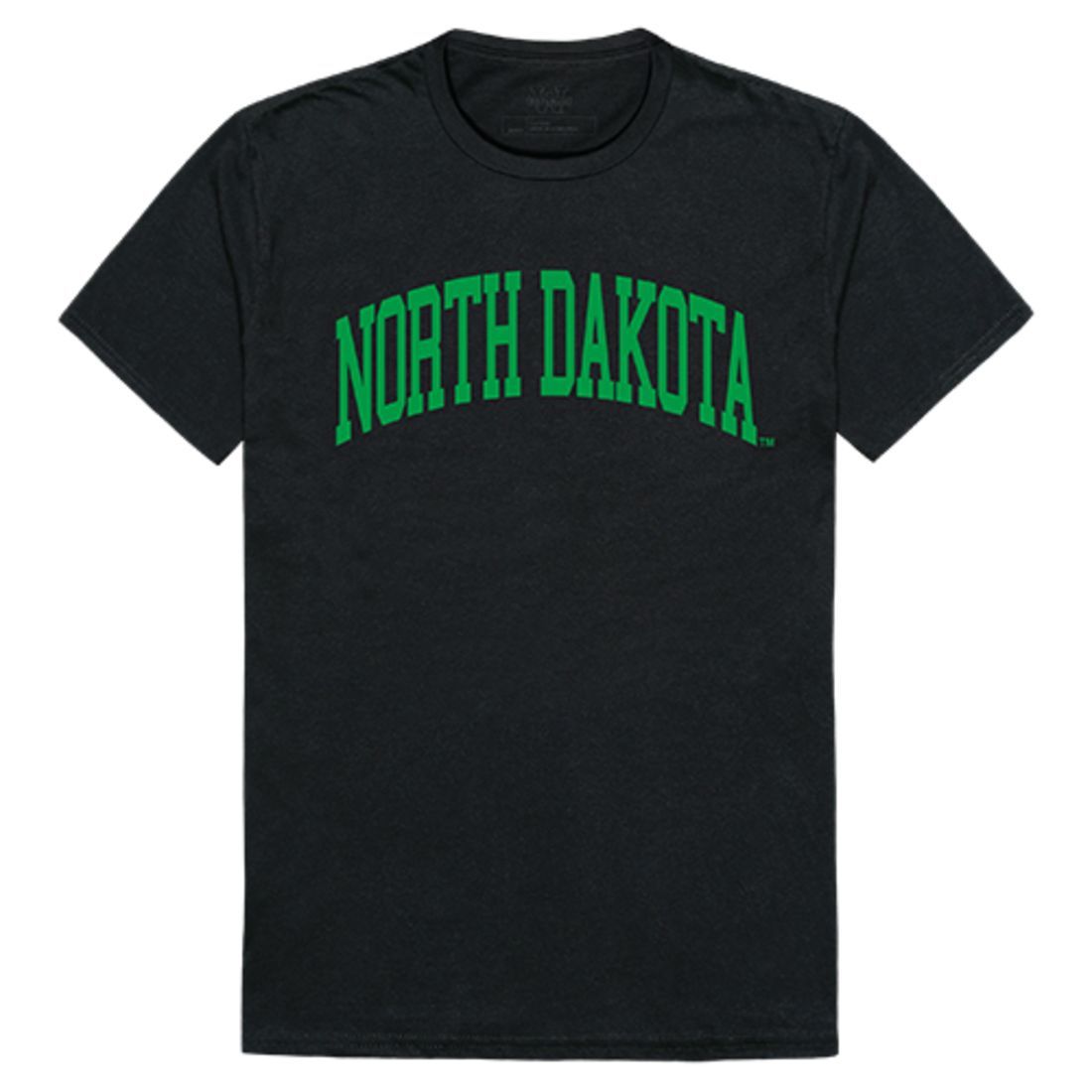UND University of North Dakota Fighting Hawks College T-Shirt Black-Campus-Wardrobe