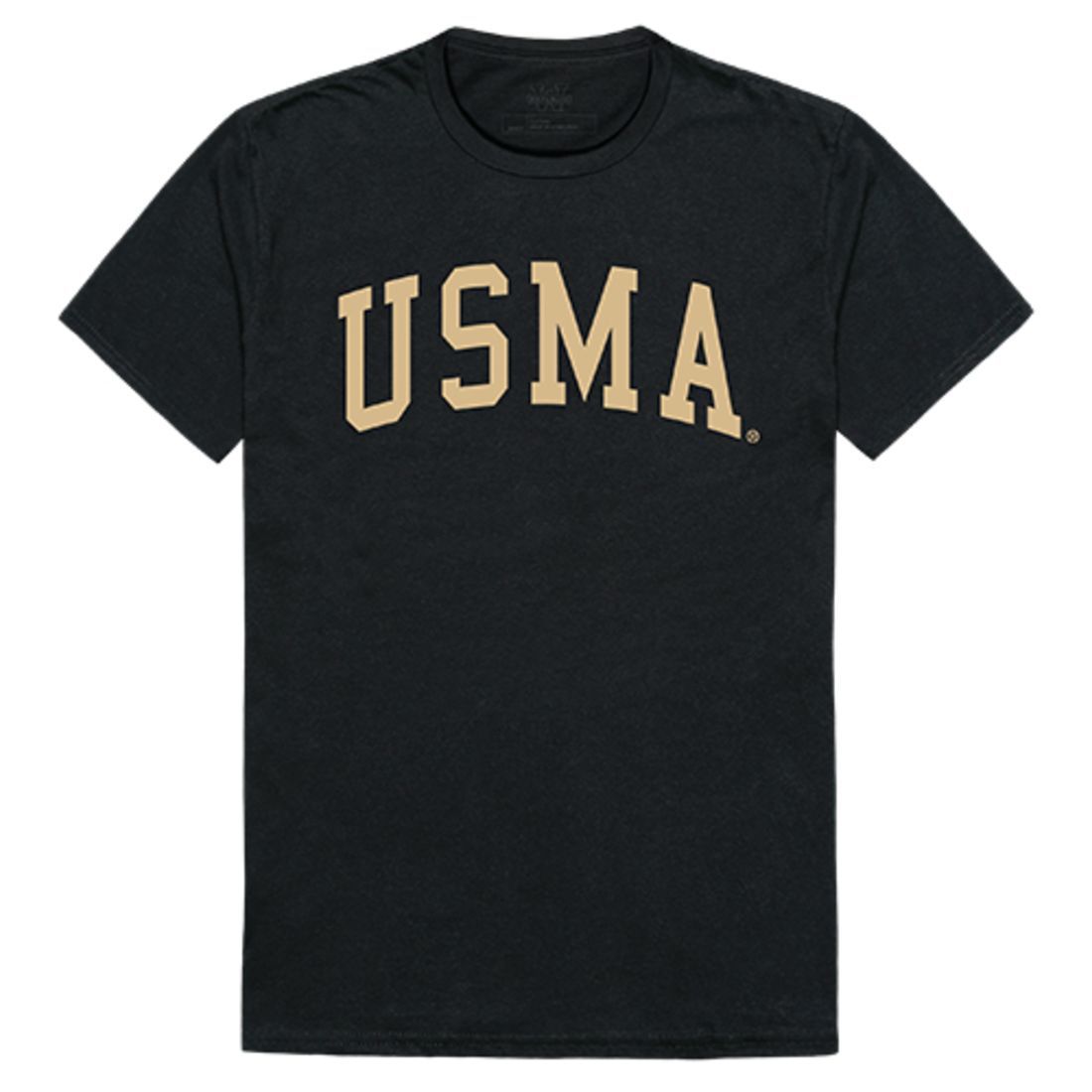 USMA United States Military Academy Army Black Nights College T-Shirt Black-Campus-Wardrobe