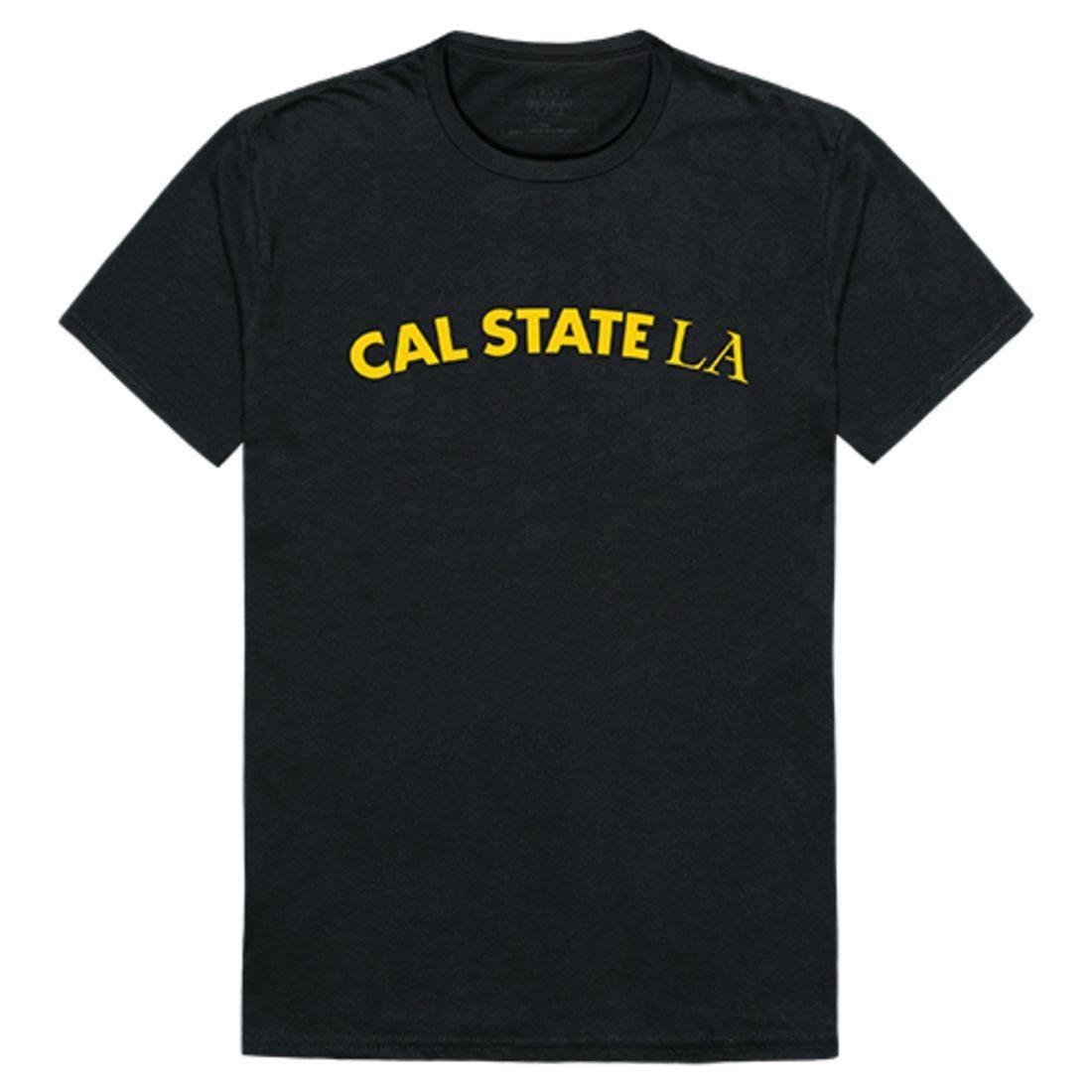 Cal State University Los Angeles Golden Eagles College T-Shirt Black-Campus-Wardrobe