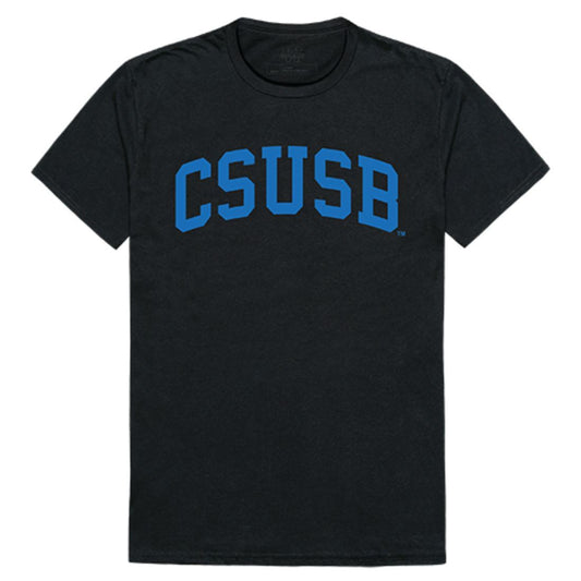 CSUSB Cal State University San Bernardino Coyotes College T-Shirt Black-Campus-Wardrobe